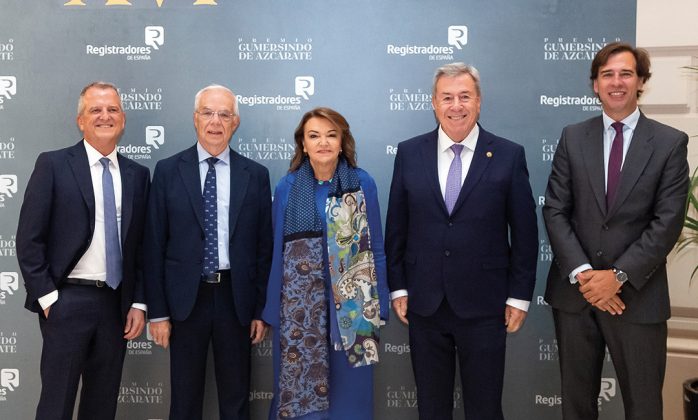 Alejandro Ba&ntilde;&oacute;n, Fernando Caraba&ntilde;a, M.&ordf; Luz S&aacute;nchez-Ja&uacute;regui, Gonzalo Aguilera y Santiago Molina.